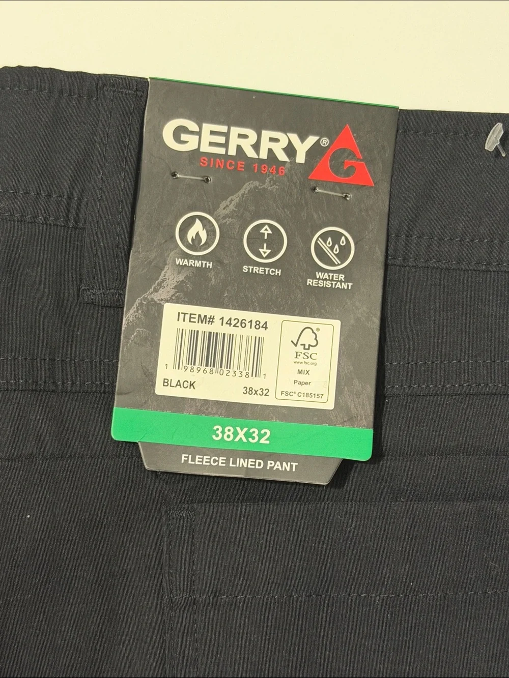 Gerry Fleece Lined pants